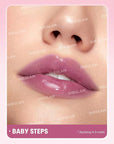 SHEGLAM Jelly Wow Tinted Lip Oil Plumping Lip Gloss Natural -Baby Steps