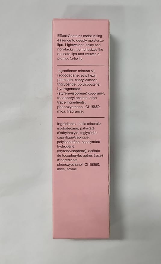 Lip Glow Oil Moisturizing Lip Balm,Plump Lip Gloss Lip Care Clear Lip Oil Tinted,Hydrating Lip Glow Oil Gloss Transparent Plumping Glass Lip Glow Oil Fresh Texture,Set of 6