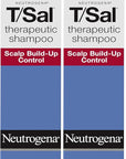 Neutrogena T/Sal Therapeutic Shampoo for Scalp Build-Up Control with Salicylic Acid, Scalp Treatment for Dandruff, Scalp Psoriasis & Seborrheic Dermatitis Relief, 4.5 fl. oz (Pack of 2)