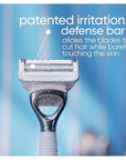 Gillette Venus Intimate Grooming Womens Razor Blade Refills with Bikini Trimmer, 4 Count