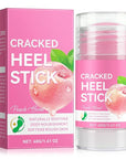 Urea Cream 60% Plus Salicylic Acid 2% Foot Balm Stick for Dry Cracked/Chapped Heel, Skinned knees, Hand Intensively Hydration/Moisturization, Callus Removal/Softening/Soothing-Peach Scent|1.41 Oz/40 G