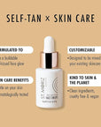 St. Moriz Advanced Self Tanning Drops for Face, Tan Boosting Face Drops (0.51 Fl Oz) - Self Tanner Bronzing Drops for Face - Face Tanning Drops to Add to Moisturizer