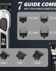 Ufree Hair Clippers for Men, Professional Clippers and Trimmers Set, Cordless Clippers for Hair Cutting, Beard Trimmer, Barber Clippers, Rechargeable Electric Shaver, Gifts for Men