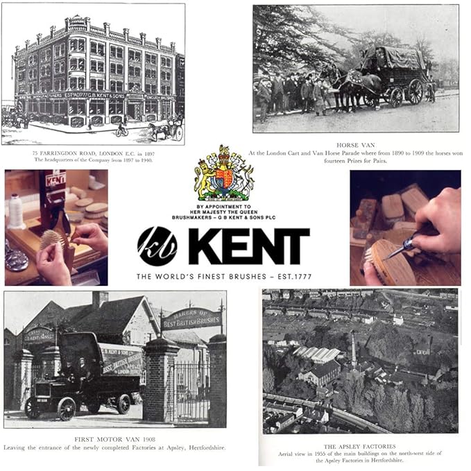 Kent 9T Tortoiseshell Fine and Wide Tooth Comb - Large Handmade and Saw-Cut Detangler for Wet Hair - Durable Grooming for Men and Women - Made in England