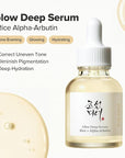 Beauty of Joseon Glow Deep Serum Rice Alpha-Arbutin Moisturizing Uneven Skin Tone Daily Korean Skin Care for Men and Women, 60ml, 2 Fl.Oz
