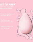 Beautyblender® | Bubble Blender Makeup Sponge | Blend Liquid Foundations, Powders and Creams | Streak Free Application | Vegan, Cruelty Free | Made in USA