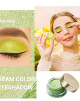 Oulac Lime Green Eyeshadow-Green Glitter Eyeshadow Highly Pigmented Waterproof & Long Lasting for Women with Moisturizing Formula. Multi-use for Highlighter. 6g (15)
