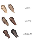 Soft Brow Define & Fill Powder Duo, Includes Dual ended Brush, Vegan and Cruelty Free (Brunette)