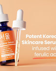 SeoulCeuticals Korean Skin Care Korean- 20% Vitamin C Hyaluronic Acid Serum + CE Ferulic Acid - Potent Anti Aging, Anti Wrinkle Korean Beauty 1oz