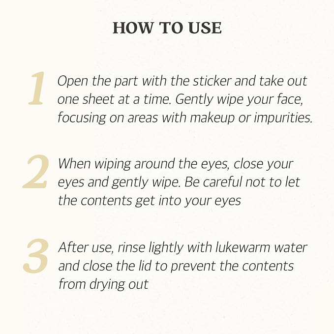 SKINFOOD Rice Cleansing Wipes - Daily Hypoallergenic Rice Nourishing Makeup Remover Tissue Wipe - Facial Skin Clear & Refreshed - Korean Beauty Face Wipes for Women - Travel Makeup Wipes (80 Sheets)