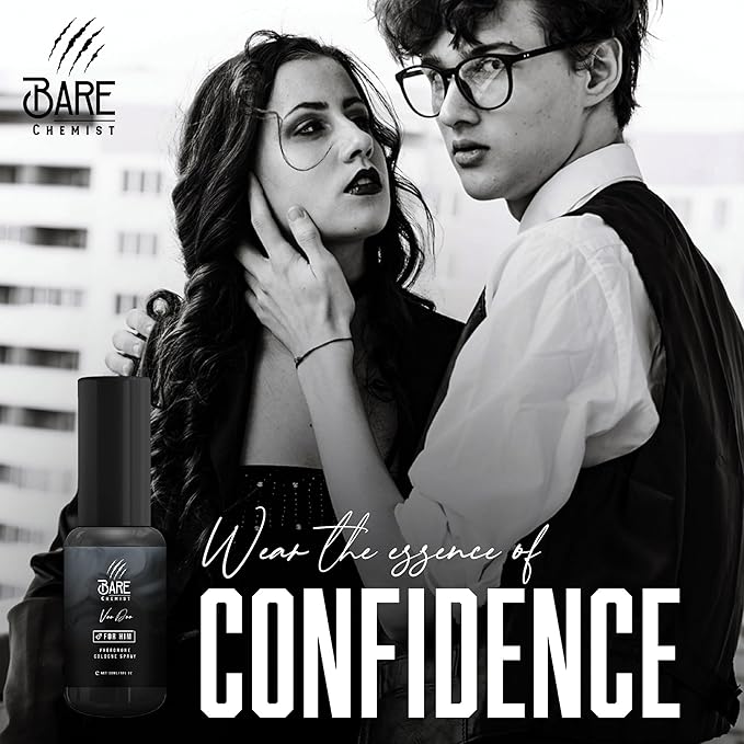 Voodoo Pheromone Cologne for Him - [Long Lasting Formula] Pheromone Perfume Oil Spray for Men 1oz. - Spice, Wood, Amber