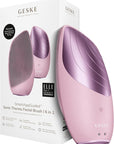 GESKE SmartAppGuided Sonic Thermo Facial Brush | 6 in 1 | Skin Cleansing | Cleansing Brush with Thermal Function | Electric Facial Massager
