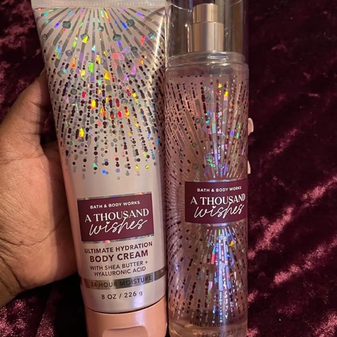 Bath & Body Works A Thousand Wishes Ultimate Hydration Body Cream, 8 Ounce