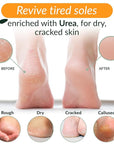 Tree to Tub Foot Cream for Dry Cracked Heels and Feet - Foot Lotion for Dry Cracked Feet, Non-Greasy Moisturizer Urea Cream w/Softening Shea Cocoa Butter, Citrus Foot Care for Women & Men
