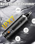 Professional Hair Clippers and Trimmer Set for Men, Beard Trimmer & Foil Shaver & Nose Trimmer Kit, Cordless Mens Clippers and Grooming Kit for Hair Cutting, Beard Styling, Home, Barber