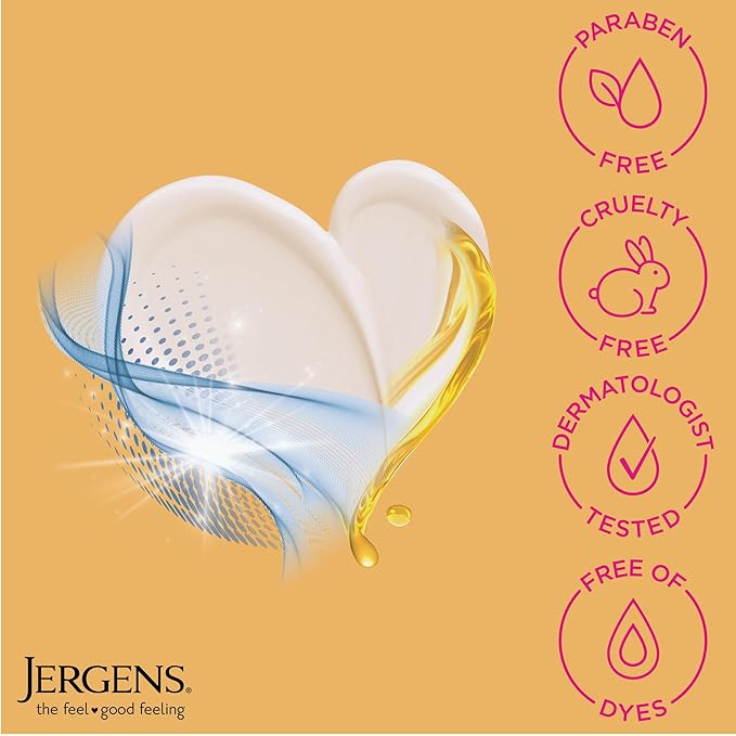 Jergens Skin Firming Lotion for Dry to Extra Dry Skin, Body Lotion with Collagen and Elastin Moisturizer, Tightening Cream for Body, Smoothes and Tones, Dermatologist Tested, 16.8 Oz (Pack of 3)