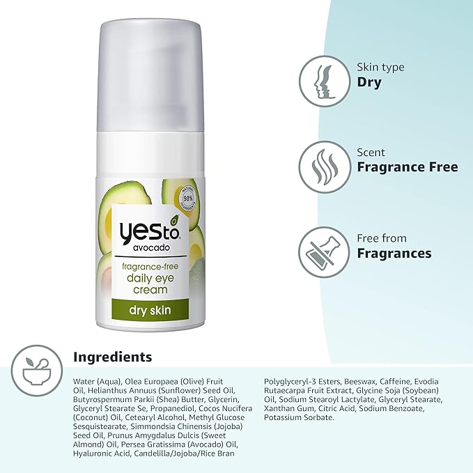 Yes to avocado daily eye