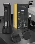 Manscape Ball Trimmer for Men,Body& Pubic Hair Trimmer and Groin Hair Shaver, Bikini Trimmer Women,Smooth Shaving, Lightweight with Travel Lock, IPX7 Waterproof Wet/Dry Shaving, LED Display