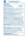 SolRX SPORT SPF 50 Sunscreen, Oxybenzone Free, Broad Spectrum UVA/UVB, Fragrance Free, Reef Friendly