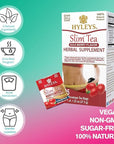 Hyleys Slim Tea Weight Loss Herbal Supplement with Goji Berry - Cleanse and Detox - 50 Tea Bags (6 Pack)