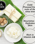 Naturevibe Botanicals Shea Nut Oil 32 Ounces | 100% Pure and Natural | Great for Skin Care and Hair Care