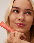 Summer Fridays Tinted Lip Butter Balm - Conditioning Vegan Lip Balm for Instant Moisture, Shine & Hydration - Sheer-Tinted, Soothing Skincare - Poppy (.5 Oz)