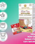 Hyleys Slim Tea 5 Flavor Assortment - Weight Loss Herbal Supplement Cleanse and Detox - 25 Tea Bags (6 Pack)