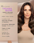 Hair Thickening Serum - Hair Density Serum Builder for Women Made in USA 30ml - Clinically Proven Scalp Treatment Non-Greasy - Biotin Argan & Pea Peptides - Thinning, Fine or Damaged Hair Growth Serum