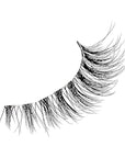 KISS The New Natural, False Eyelashes, 'Pearl Earring', 12 mm, Includes 4 Pairs Of Lashes, Contact Lens Friendly, Easy to Apply, Reusable Strip Lashes