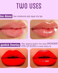 Ruby Kisses Broadway Vita-Lip Clear Lip Gloss (Vitamin E 6 Pack), Ultra-Hydrating & Soothing Formula with Multi-Vitamin Oils, High-Shine Non-Sticky Finish, Healing Lip Balm for Healthy Lips