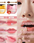 2 PCS Bee Lip Balm Honey