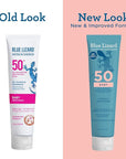 Blue Lizard BABY Mineral Sunscreen with Zinc Oxide, SPF 50+, Water Resistant, UVA/UVB Protection with Smart Cap Technology - Fragrance Free, 5 oz. Tube