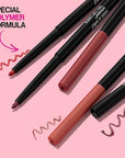 wet n wild Perfect Pout Matte Retractable Gel Lip Liner Pencil, Rich Creamy Long Lasting Color, Well-Defined and Flawless Application, Vegan & Cruelty-Free - Red Bare To Comment