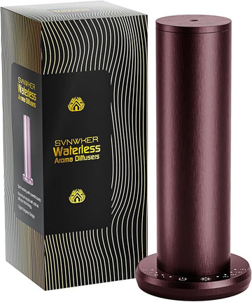 Waterless Essential Oil Diffuser,Oil Diffuser,Aromatherapy Diffusers,Scent Diffusers for Home,Large Room, Hotel Scent Diffuser, 1000sq.ft, Aroma Diffusers (Dark Purple)
