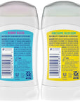 Suave Aluminum-Free Deodorant, Kids & Teen Girls – Fresh Vibes Berry Bliss & Awesome Blossom, 48H Protection, 1.2 Oz Ea