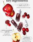 NOONI Korean Lip Oil - Applecranberry | Refreshing, Lip