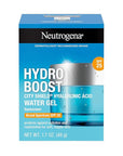 Neutrogena Hydro Boost Face Moisturizer with SPF 25, Hydrating Facial Sunscreen, Oil-Free and Non-Comedogenic Water Gel Face Lotion 1.7 oz