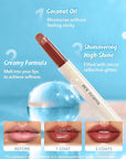 SHEGLAM Pout-Perfect Moisturizing Solid Lip Gloss Shimmer Lip Plumper - Sepia Kiss