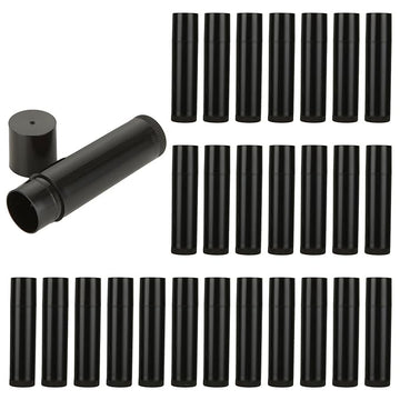 100 Pack Lip Balm Tubes, 5ml Plastic