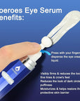 Eye Serum with 8% Caffeine 8% Retinol Hyaluronic Acid Niacinamide peptides for Puffy Bags Fine Lines Dark Circles Wrinkles, Under Eye Cream with 360° Roller Massage Ball, 0.5 fl. oz