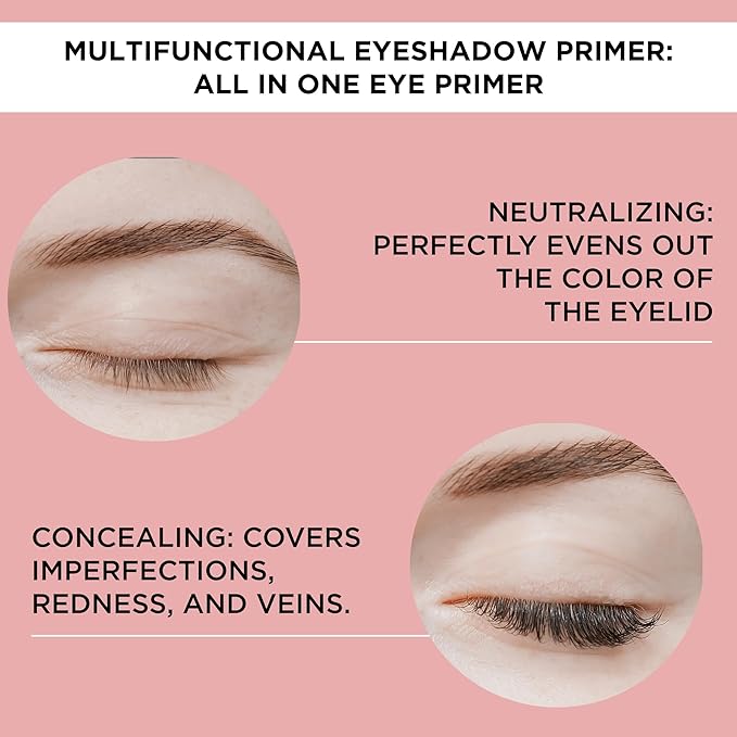 ARTDECO All In One Eye Primer - Long-Lasting Eyeshadow Base, Neutralizing & Concealing - Makeup Primer for Vibrant, Crease-Free Eye Makeup – 0.17 Fl. Oz