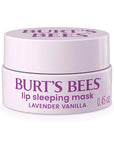 Burt’s Bees Stocking Stuffers, Lavender Vanilla Lip Sleeping Mask, With Hyaluronic Acid and Squalane Moisturizer To Instantly Hydrate Lips, Overnight Lip Mask, Lip Treatment Christmas Gifts, 0.45 oz.