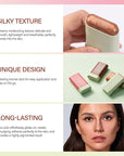 Cream Bronzer Stick,Contour Stick Facial Contouring Stick,Long Lasting