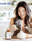 HIQILI Jasmine Essential Oil, Pure & Natural Jasmine Oil for Diffuser, Perfume, Shampoo, Aromatherapy