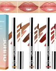 Peel Off Lip Liner, 3Pcs Matte Lip Liner,Waterp