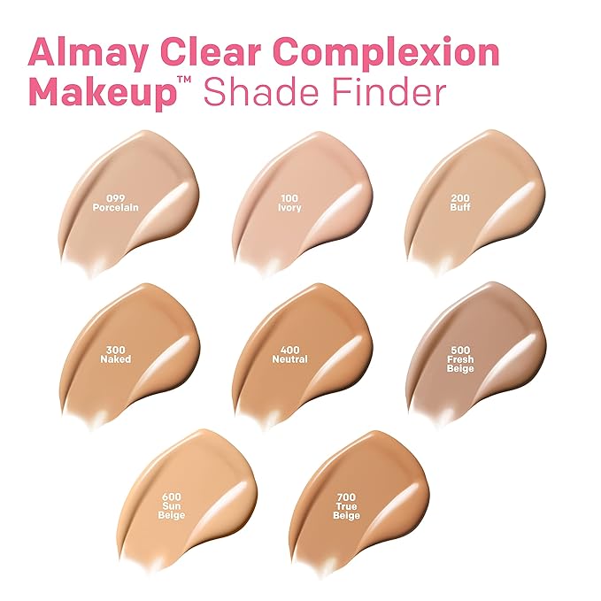 Almay Clear Complexion Acne Foundation Makeup with Salicylic fl oz.