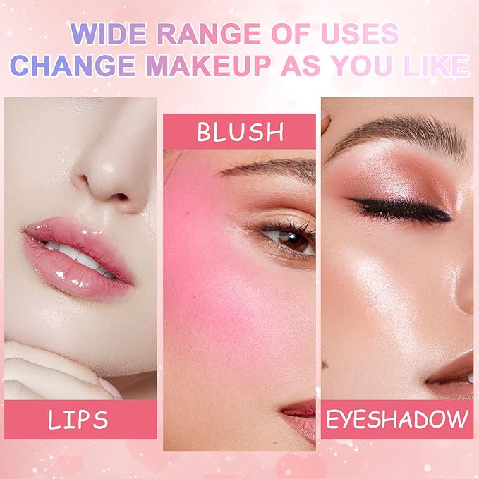 6 Colors Lip Gloss Set, Clear Lip Gloss and Glow Lip Oil for Woman, Moisturizing Lipgloss Pack, Non-sticky and Hydrating Fat Oil Lip Gloss