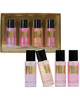 Victoria's Secret Fragrance Mist Collection 4 Piece Shimmer Mini Gift Set, Assorted Scents