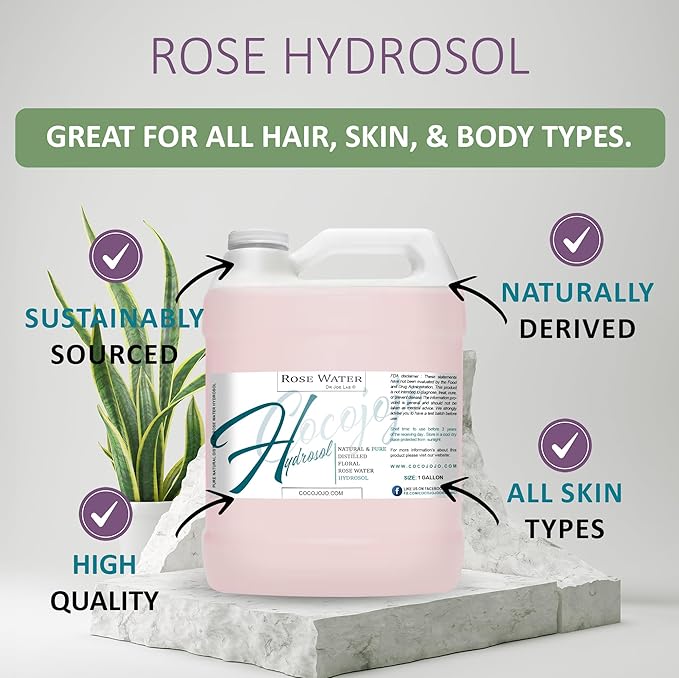 Dr Joe Lab Rice Water Growth Mix, Nourishing Toner with Rose Hydrosol, Aloe Vera Face and Scalp Essence, Rice Extract, Pro Vitamin B5, Oily Skin, Alcohol-Free Spray (128 oz)