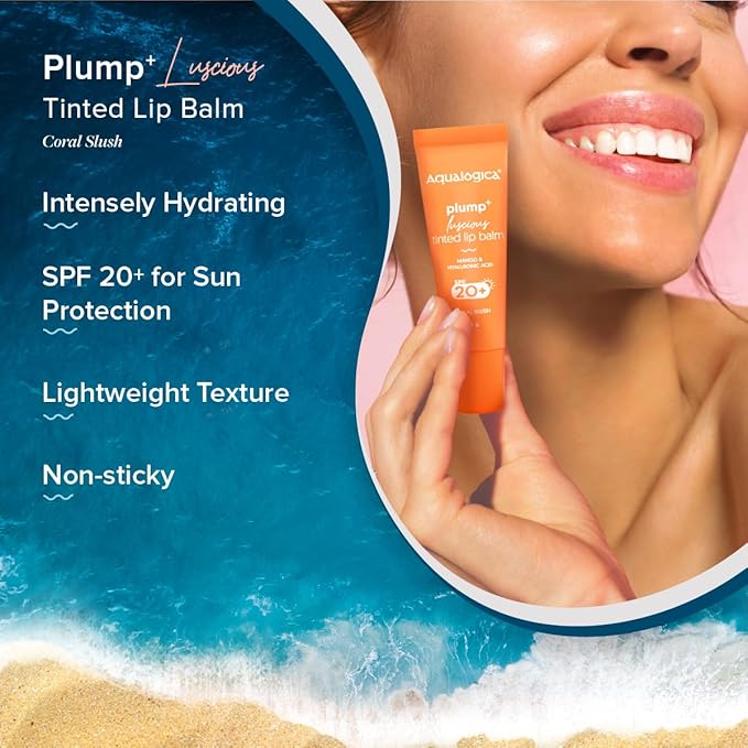 Coral Slush Plump+ Luscious Tinted Lip Oz/10g